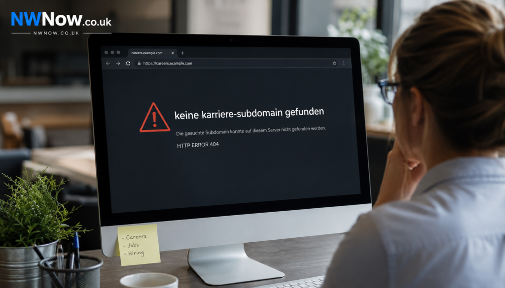 Keine Karriere-Subdomain Gefunden